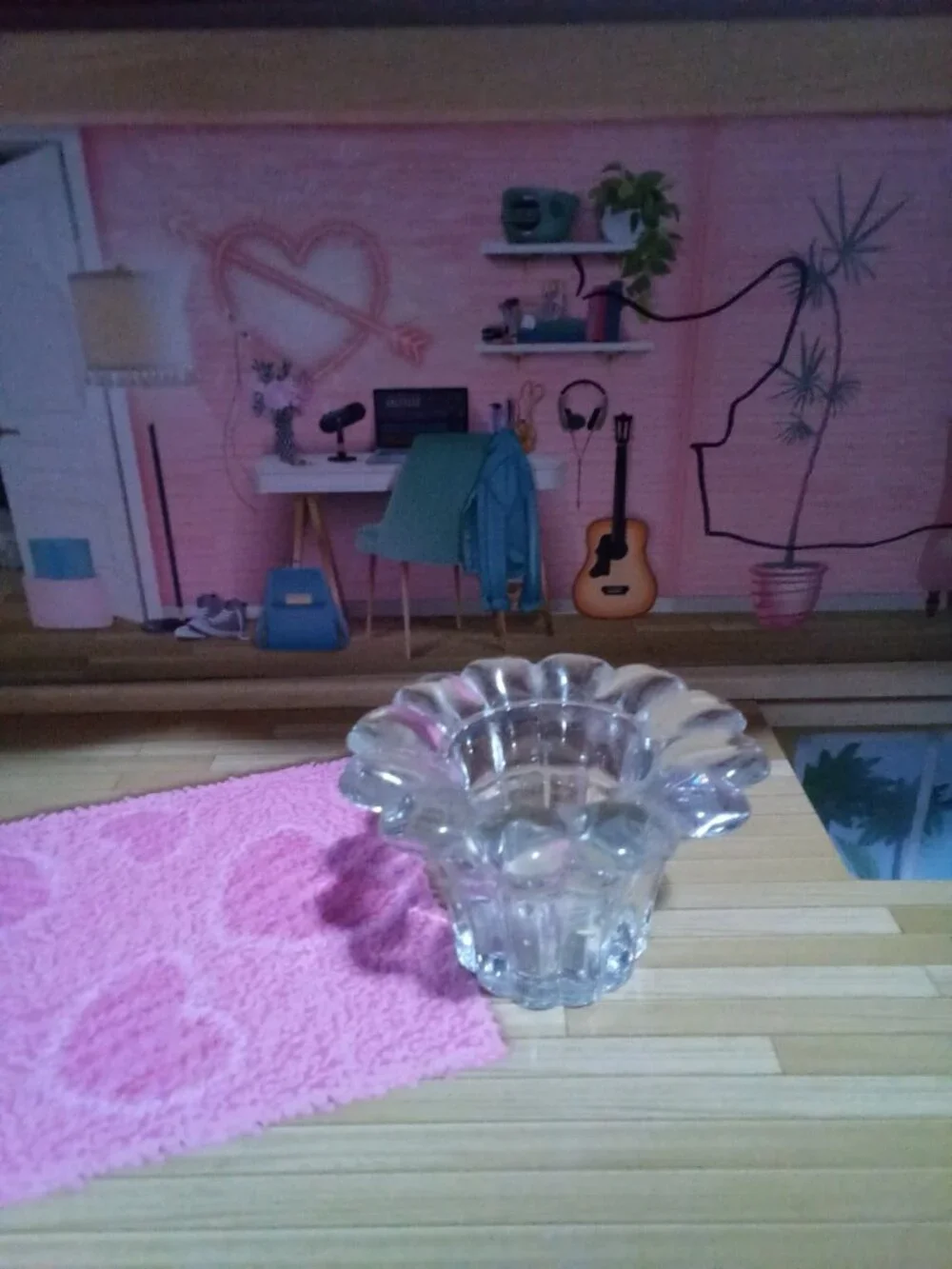 Glass Skull Head
